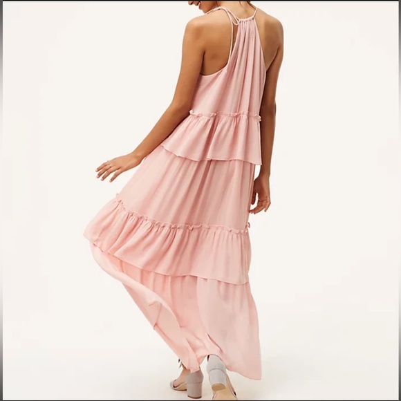 LOFT Blush Layered Maxi Dress - Picture 4 of 14